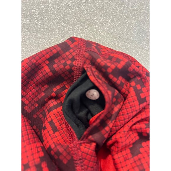 Lululemon Wunder Under Leggings High Rise Red Snake Skin size 2 - Picture 4 of 4